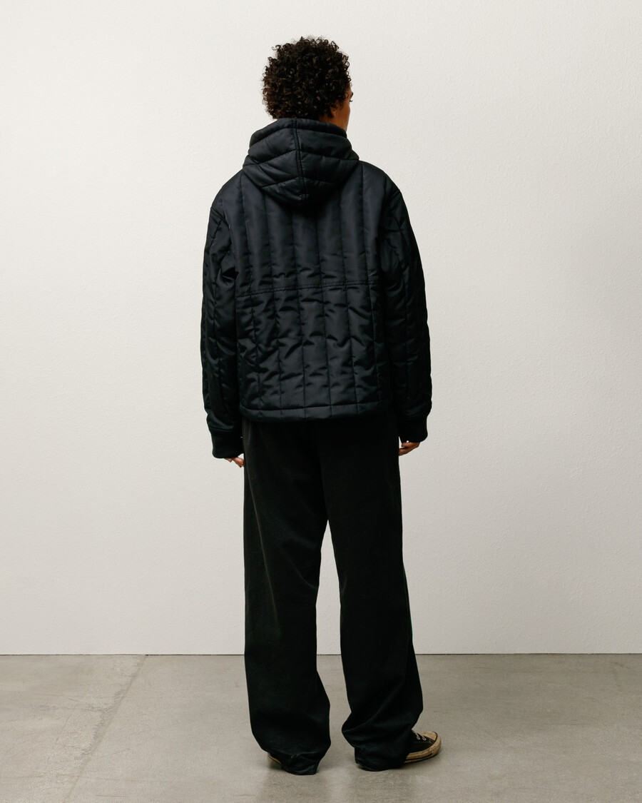 chaqueta de trabajo de nailon acolchada