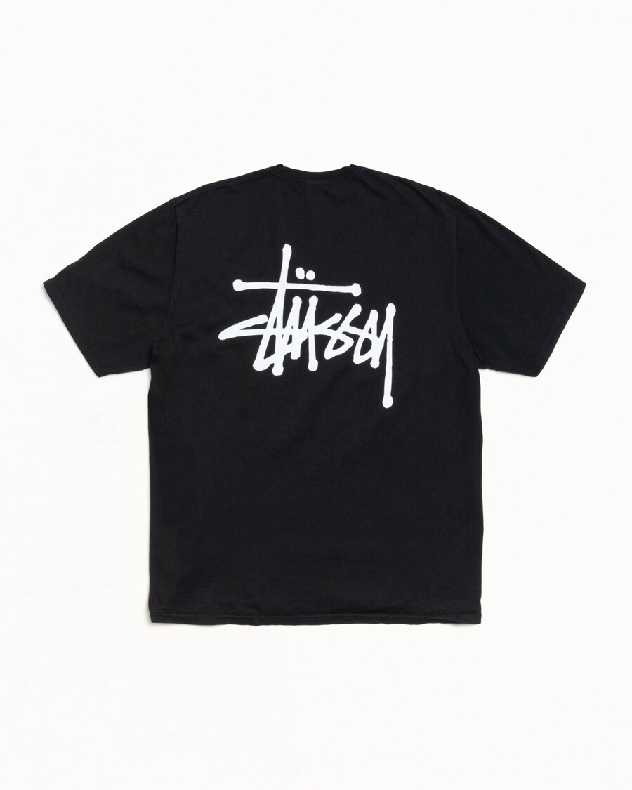 camiseta básica stüssy