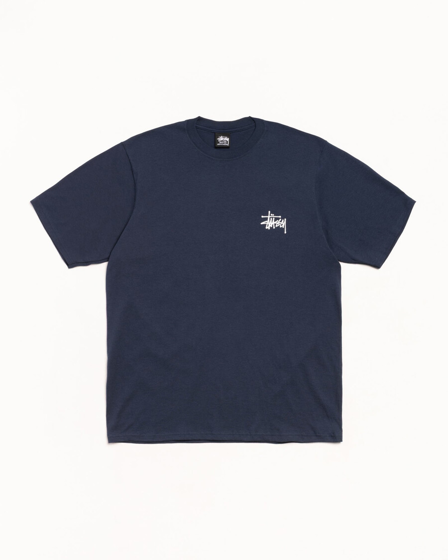 camiseta básica stüssy