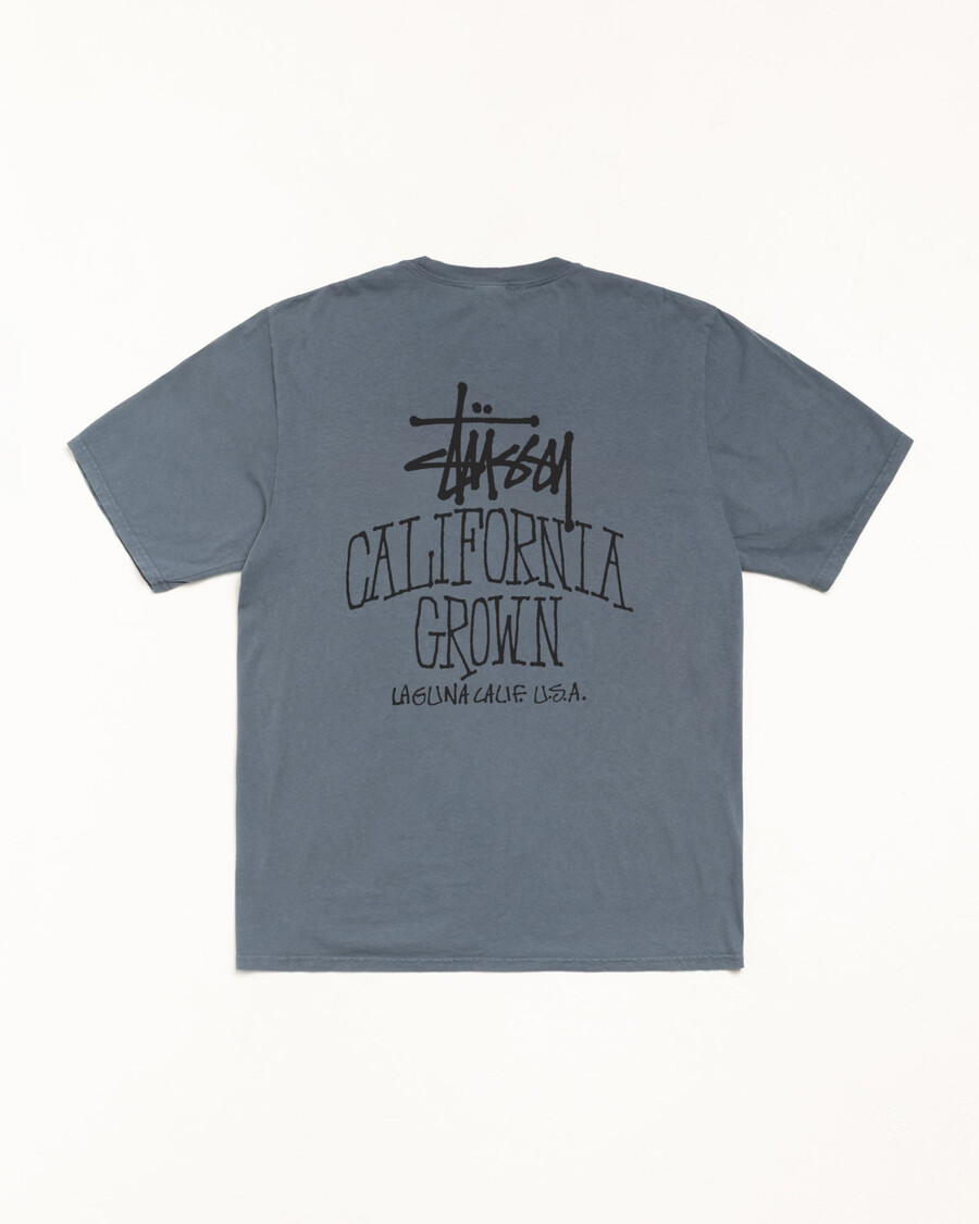 camiseta cali grown teñida con pigmentos