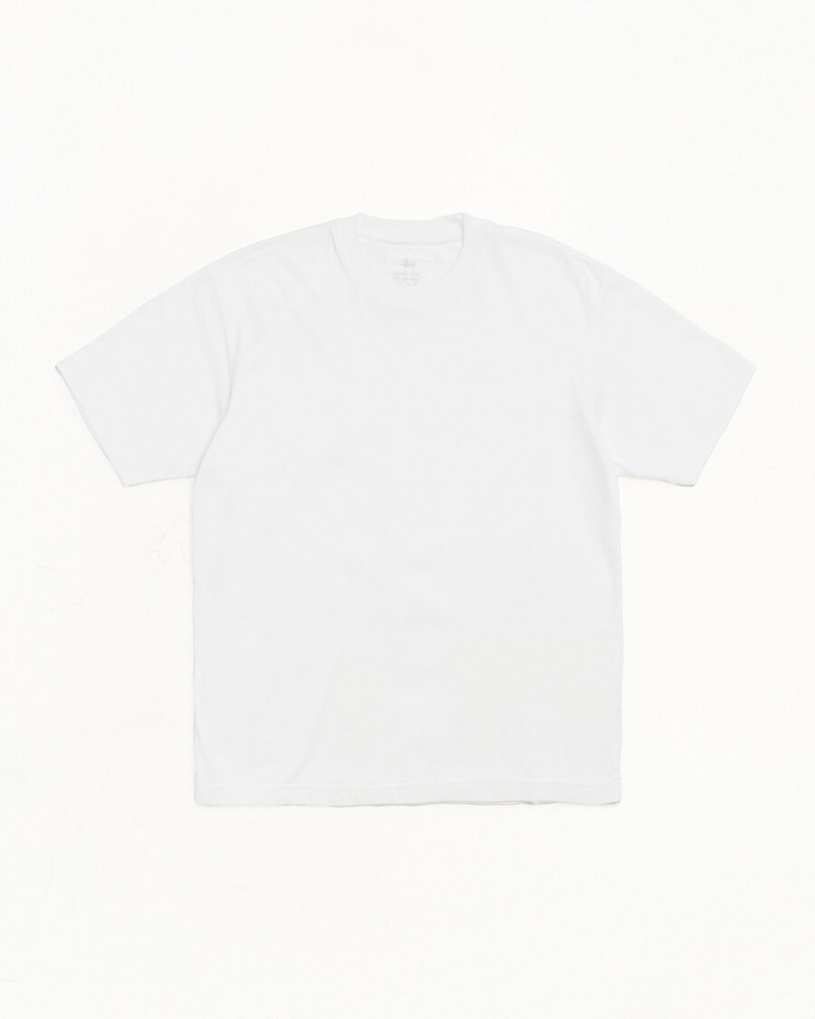 camiseta de manga corta teñida en prenda